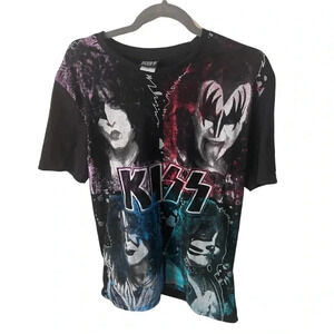 Official Merch | Multi-Colour KISS Band T-Shirt | Size M